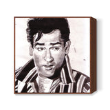Dance enthusiast and Bollywood star Shammi Kapoor made choreographers dance to his tunes Square Art Prints