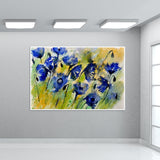 blue flowers Wall Art