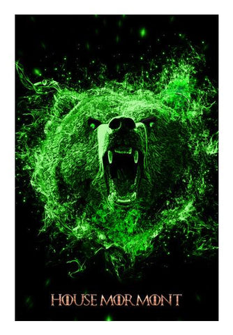PosterGully Specials, House Mormont Wall Art