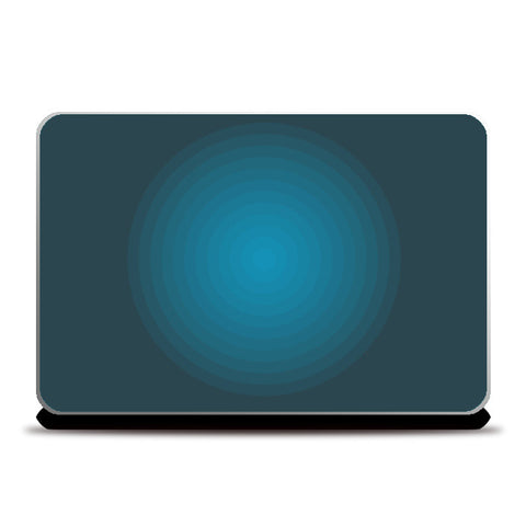 Laptop Skins, Blue Circles Laptop Skins