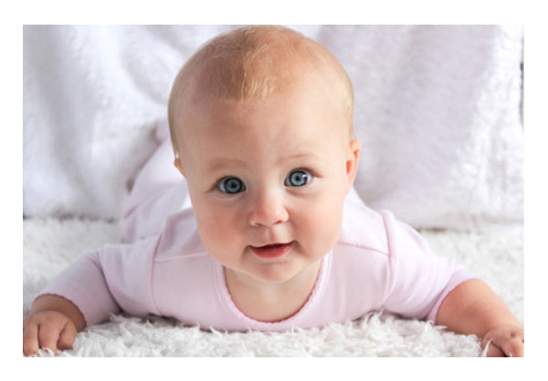 Child With Blue Eyes  Wall Art