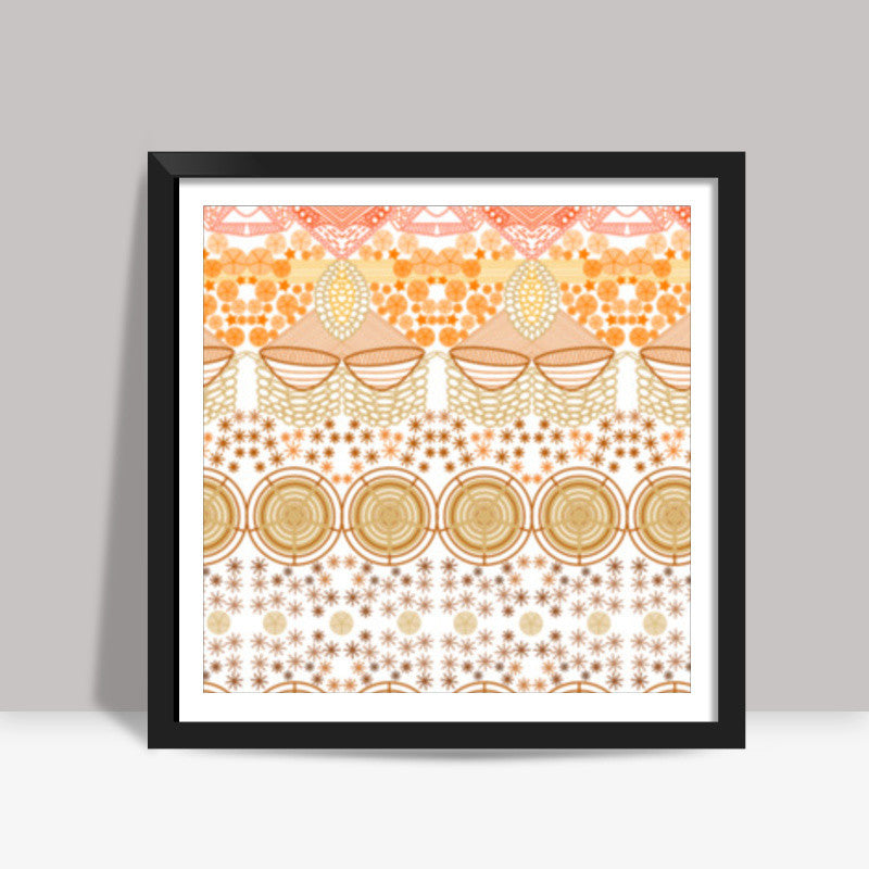Microbial Invasion - Day ! Square Art Prints