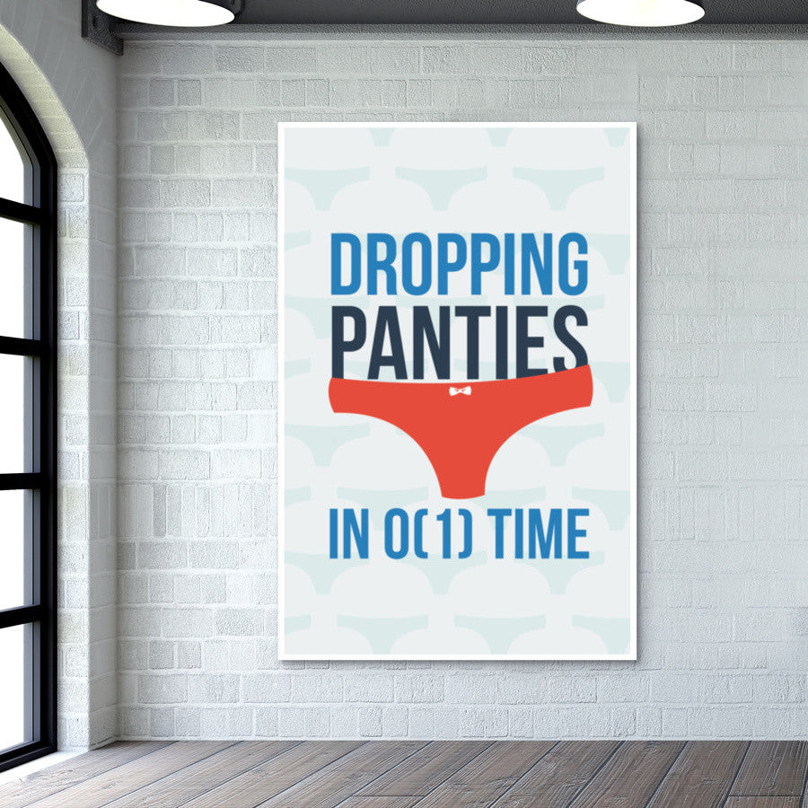 Dropping Them Like Coders Wall Art