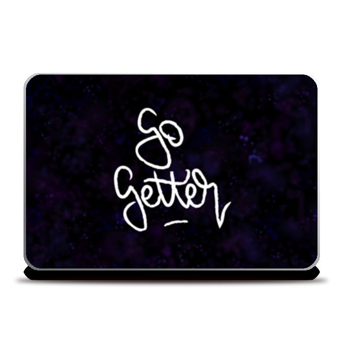 Go Getter Typography Laptop Skins