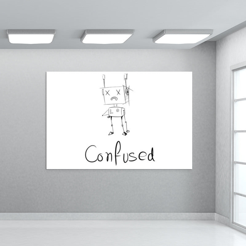 Confused Wall Art