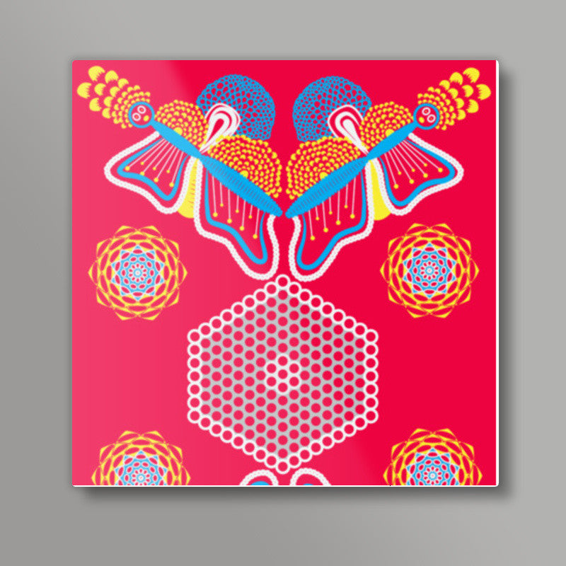 The Flutter-Fly Effect ! Square Art Prints