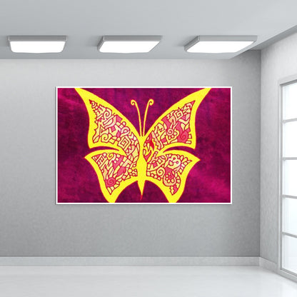 Butterfly Zenscrawl Art | Meghnanimous