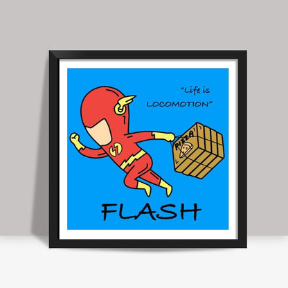 Flash Job Square Art
