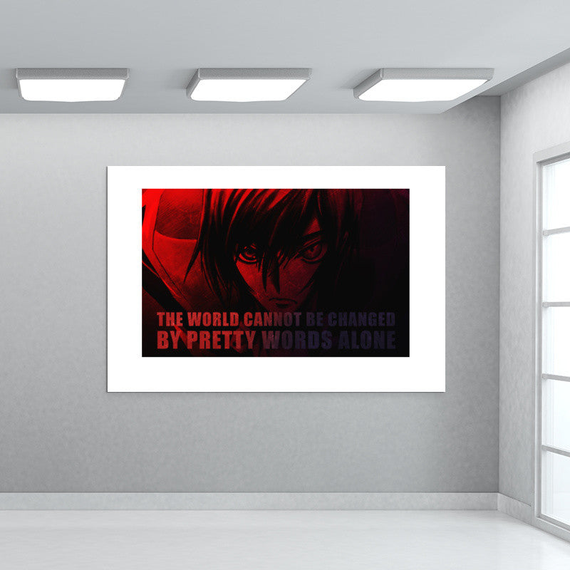 poster code geass zero Wall Art