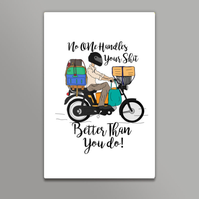 Handle Life Wall Art