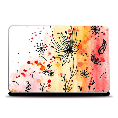Fall Florals Laptop Skins