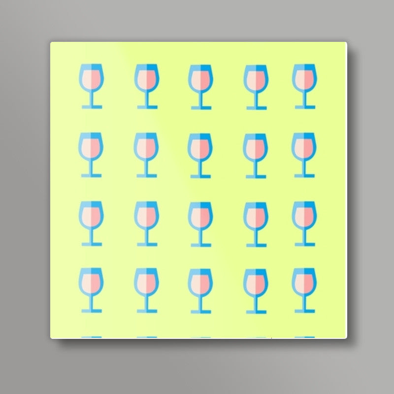 Wine Square Art Prints