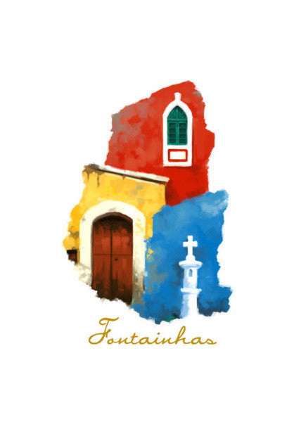 Goa Fontainhas Art PosterGully Specials