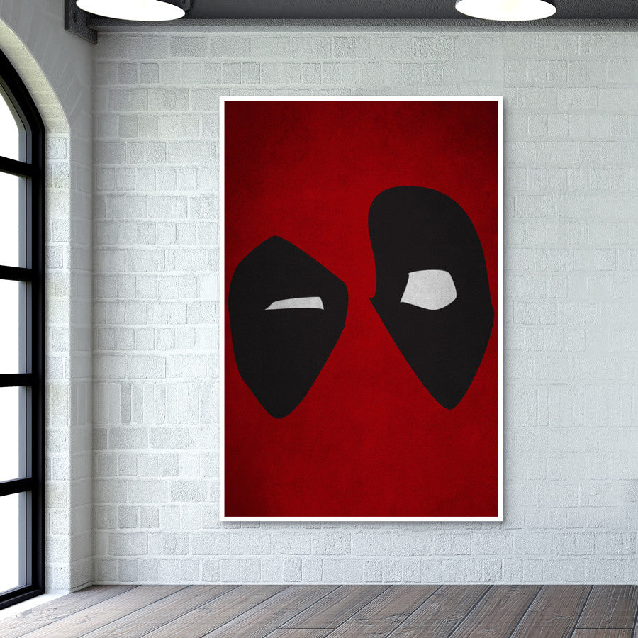 Deadpool Minimalist Wall Art