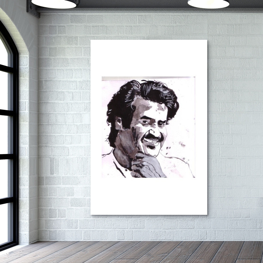 Mind It, says Superstar Rajanikant Wall Art