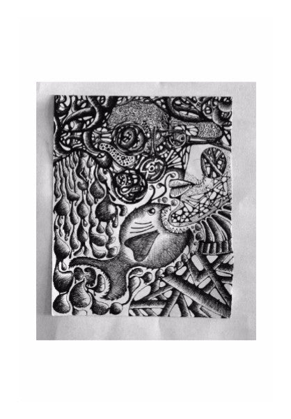 Gel pen painting deals