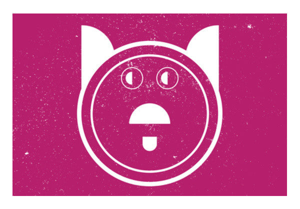 Cat Face Zodiac Sign Art PosterGully Specials