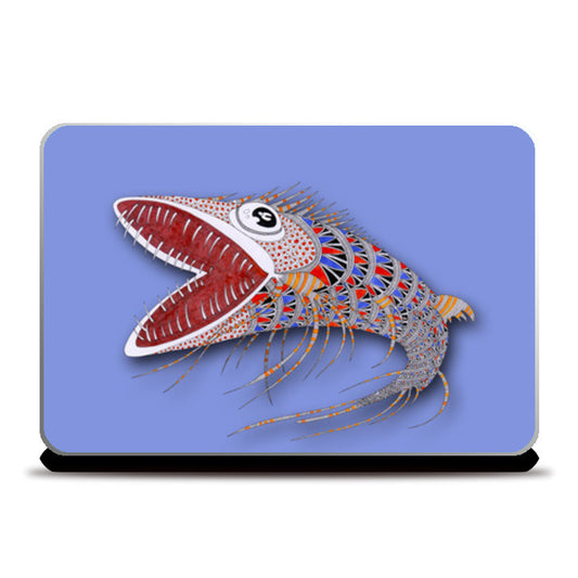 Laptop Skins, shark fish Laptop Skins