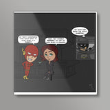 DC ke Marvels 05 Square Art Prints