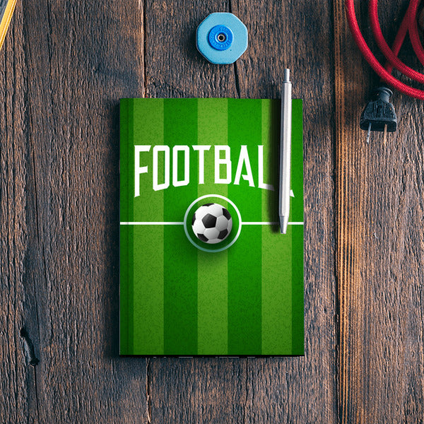 Football In The Center Of Ground | #Footballfan Notebook