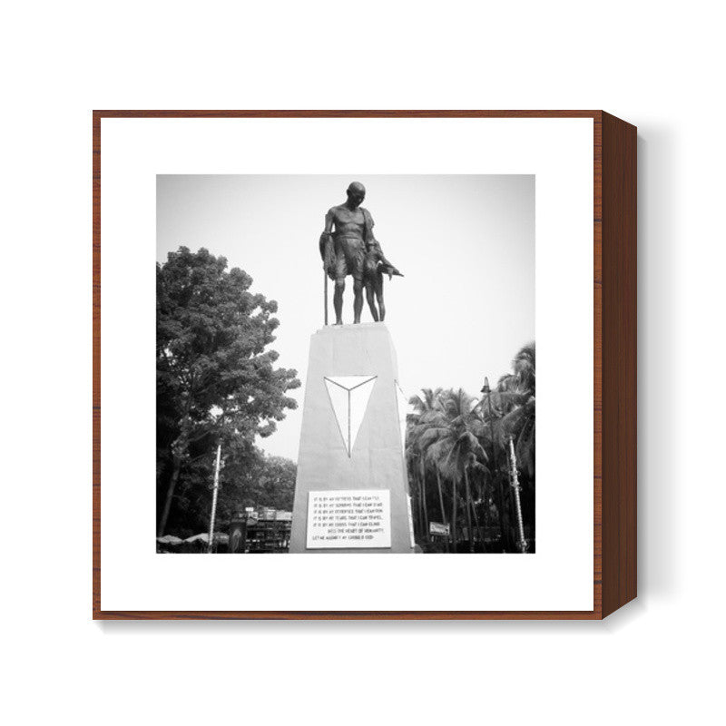 #Mahatma #Gandhi Square Art Prints