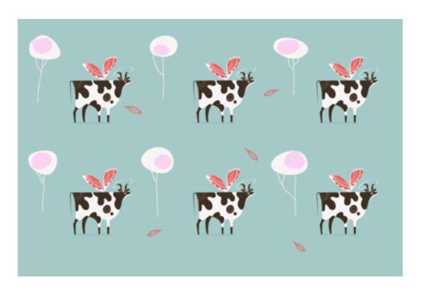 PosterGully Specials, Holy Cows Wall Art