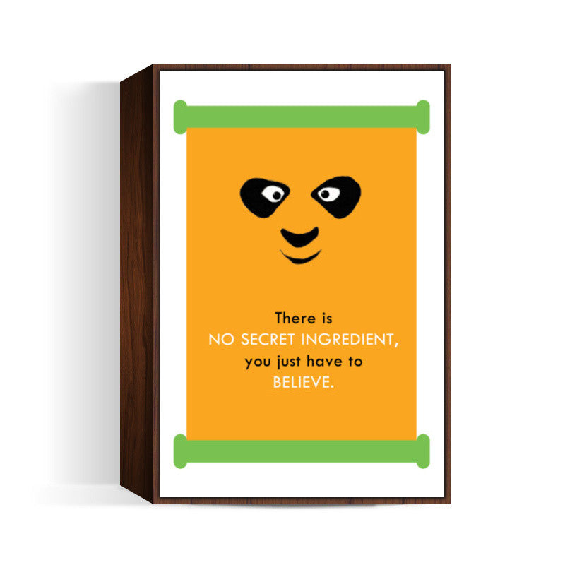 Kung Fu Panda Minimal Believe | Darshan Gajara