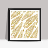 Golden Palm Square Art Prints