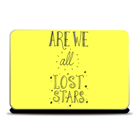 Lost Stars Yellow Laptop Skins