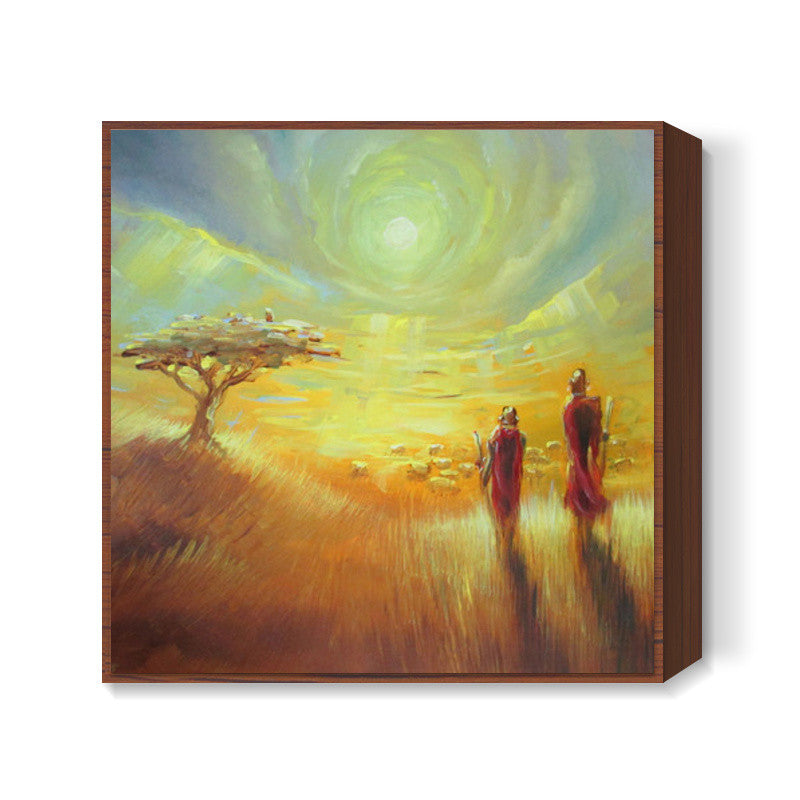 Africa Square Art Prints