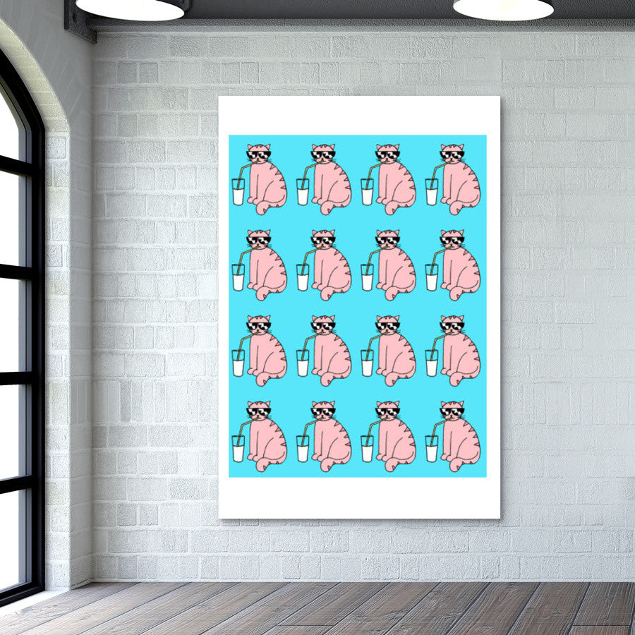 Cool Cats Poster Wall Art