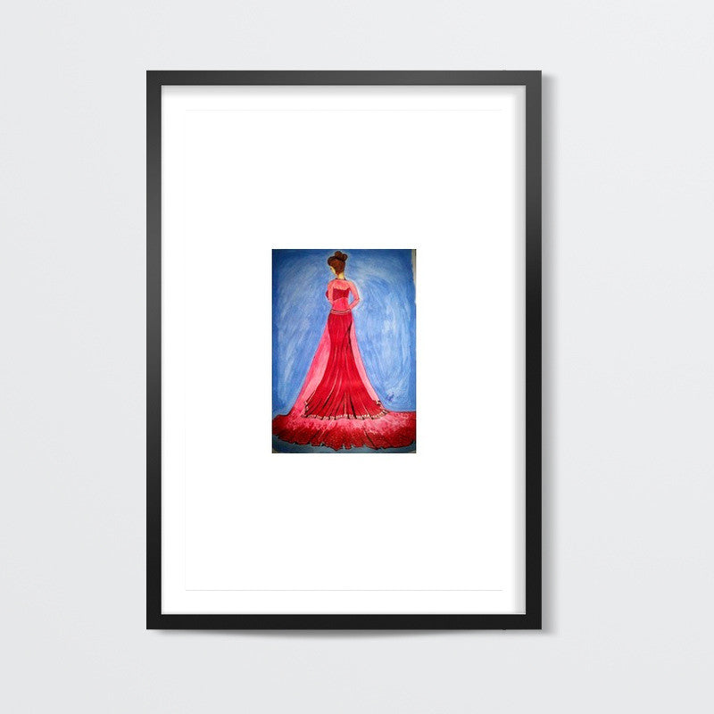 Indian Girl Wall Art