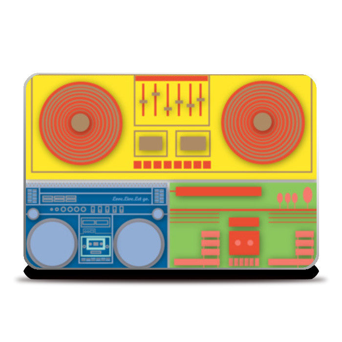 Boom Box Mania ! Laptop Skins