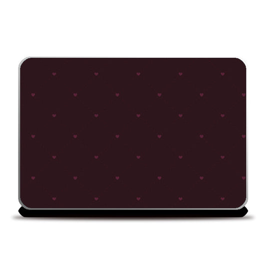 Hearts and Dots Laptop Skins