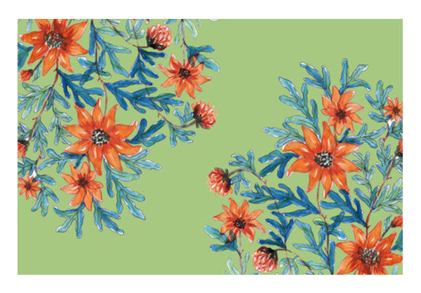 Beautiful Blooming Flowers Spring Decor Art PosterGully Specials
