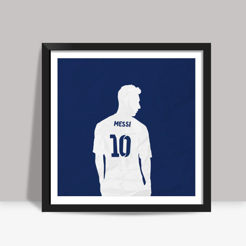 Messi Square Art Prints