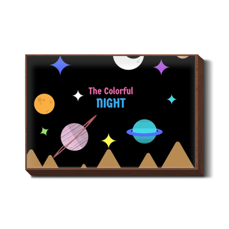 THE COLORFUL NIGHT Wall Art