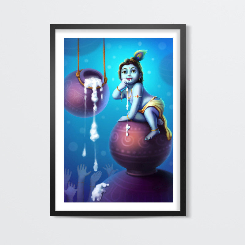 Little Krishana Wall Art