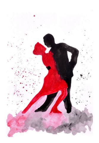 Wall Art, Dancing Couple Wall Art | Shweta D, - PosterGully