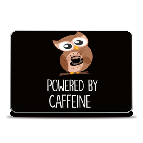 Powered By Coffee Laptop Skins