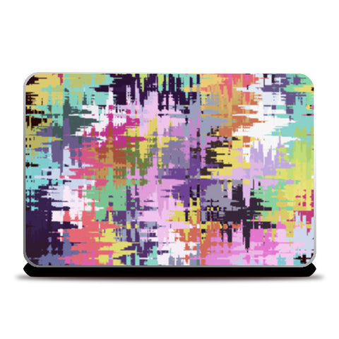 Beautiful Multicolored Abstract Chaotic Pattern Laptop Skins