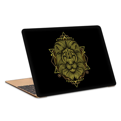 Lion Intricate Artwork Laptop Skin
