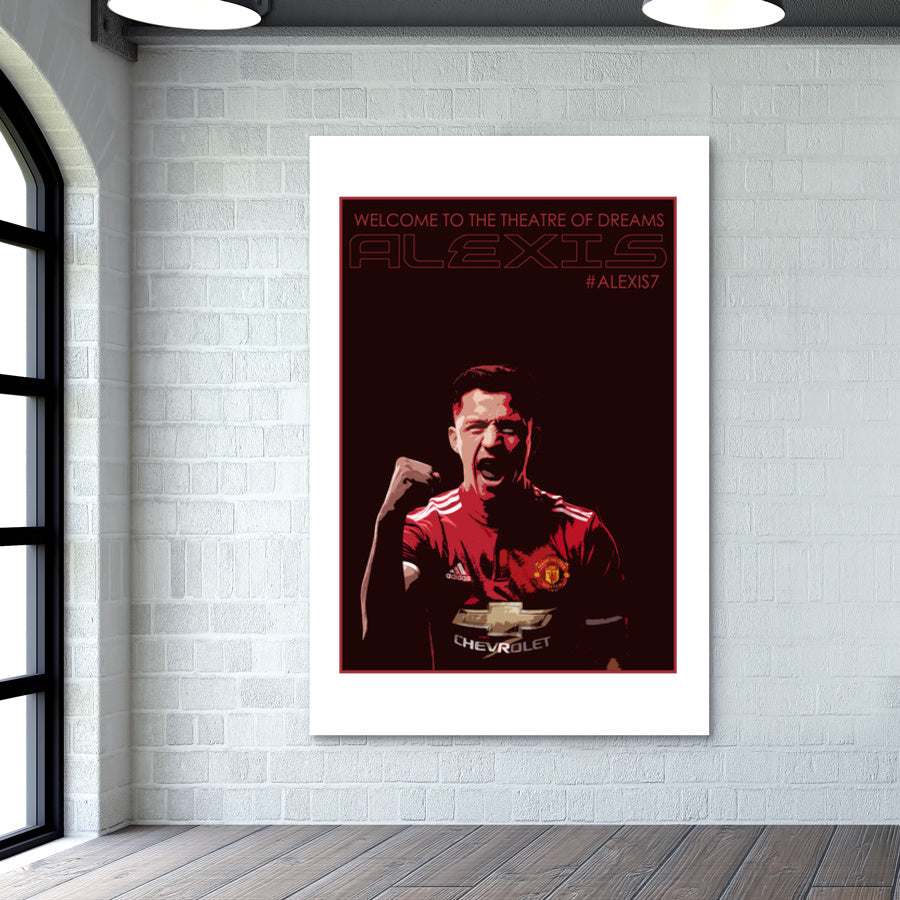 Alexis Sanchez  Wall Art