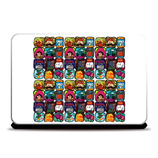 Faces Of India Laptop Skins