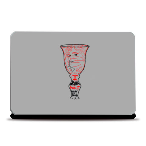 Drink knows it all Laptop Skins