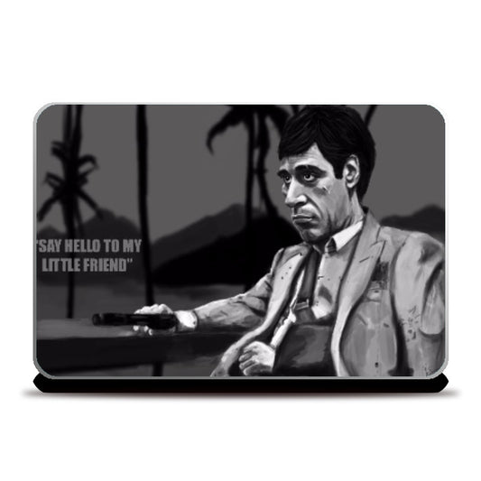 Laptop Skins, Scarface Caricature, - PosterGully