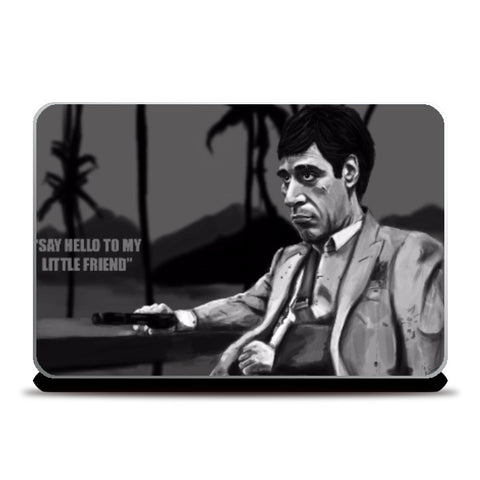 Laptop Skins, Scarface Caricature, - PosterGully