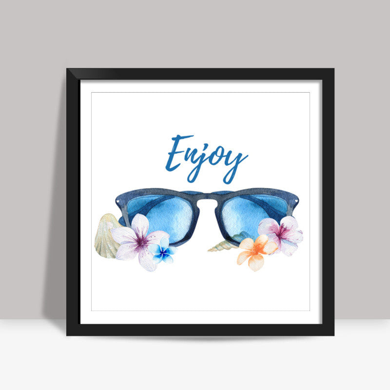 Enjoy Square Art Prints