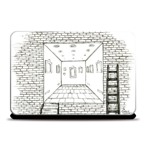 Gallery in the middle of nowhere Laptop Skins
