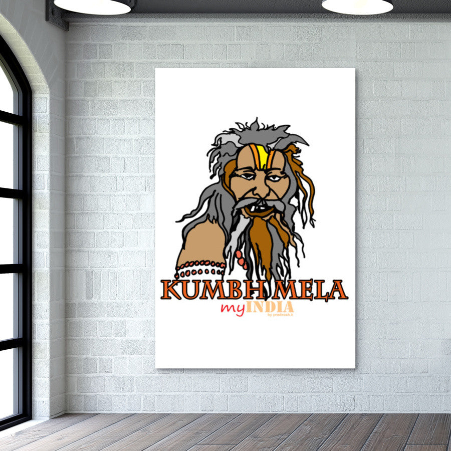 kumbh mela Wall Art